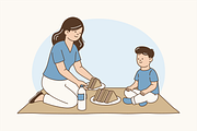 Growing Together Illustration, an Object Graphic by Jump Studio (Thumbnail 11 of 12)