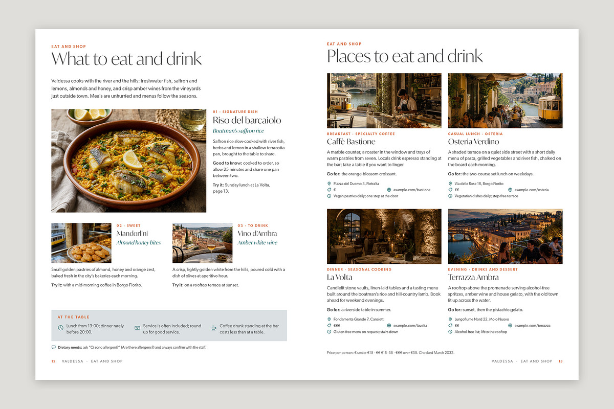 City Travel Guide Brochure Template, a Brochure Template by BrandPacks