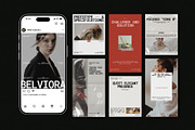 ZENO | Instagram Post & Story (I), a Social Media Template by The Aesthetic Studio (Thumbnail 1 of 10)