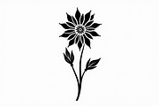 Black Floral Silhouette Set, an Illustration by balal (Thumbnail 20 of 21)