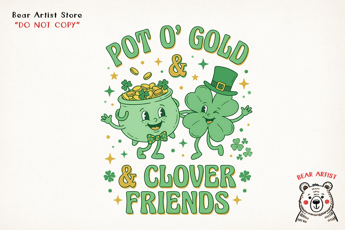 Happy St Patrick’s Day, St patricks, a Seasonal Illustration by GlitterCraft (Photo 42 of 101)