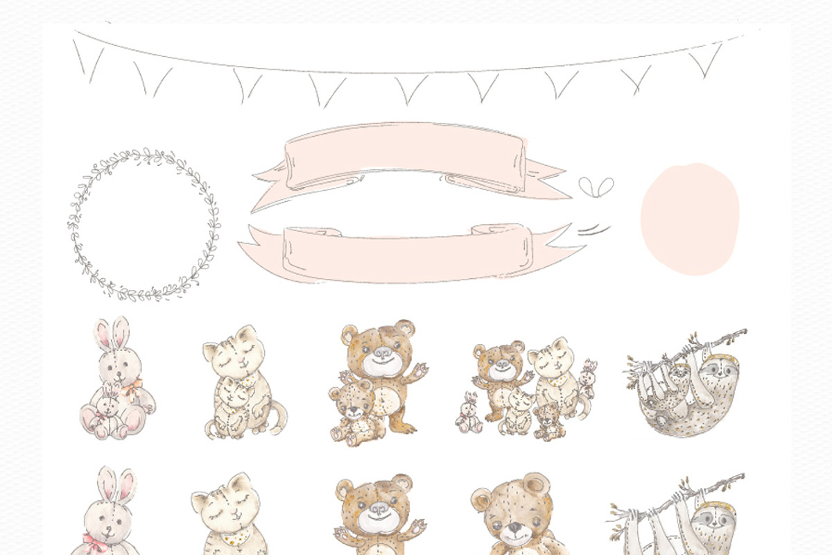 Forest Babies, an Animal Illustration by Scarlet Island (Photo 3 of 6)