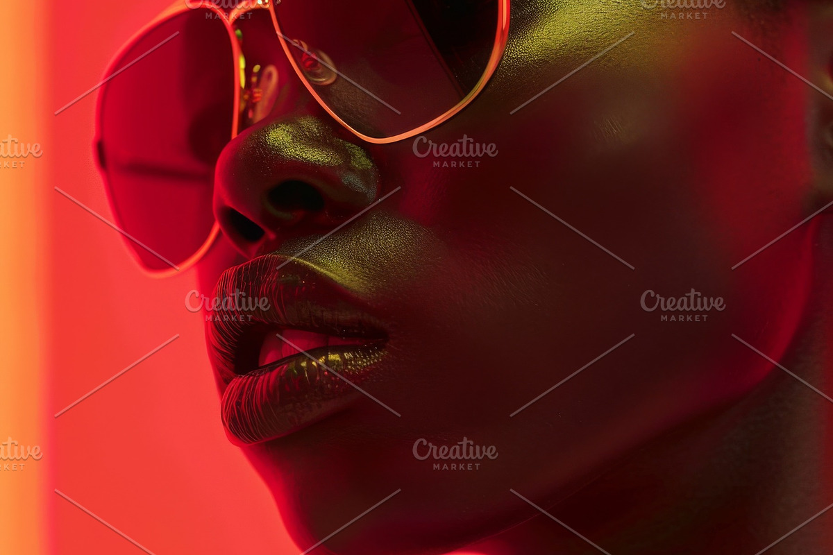 109 Fashion models in sunglasses, a Beauty & Fashion Photo by Handmadefont (Photo 44 of 113)