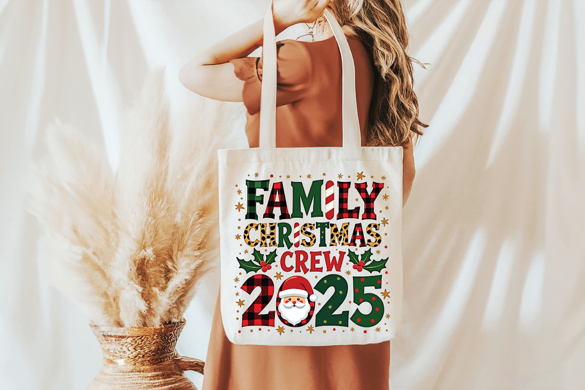 Family Christmas Crew 2025 Png, an Illustration by Libby Wishes (Photo 3 of 5)