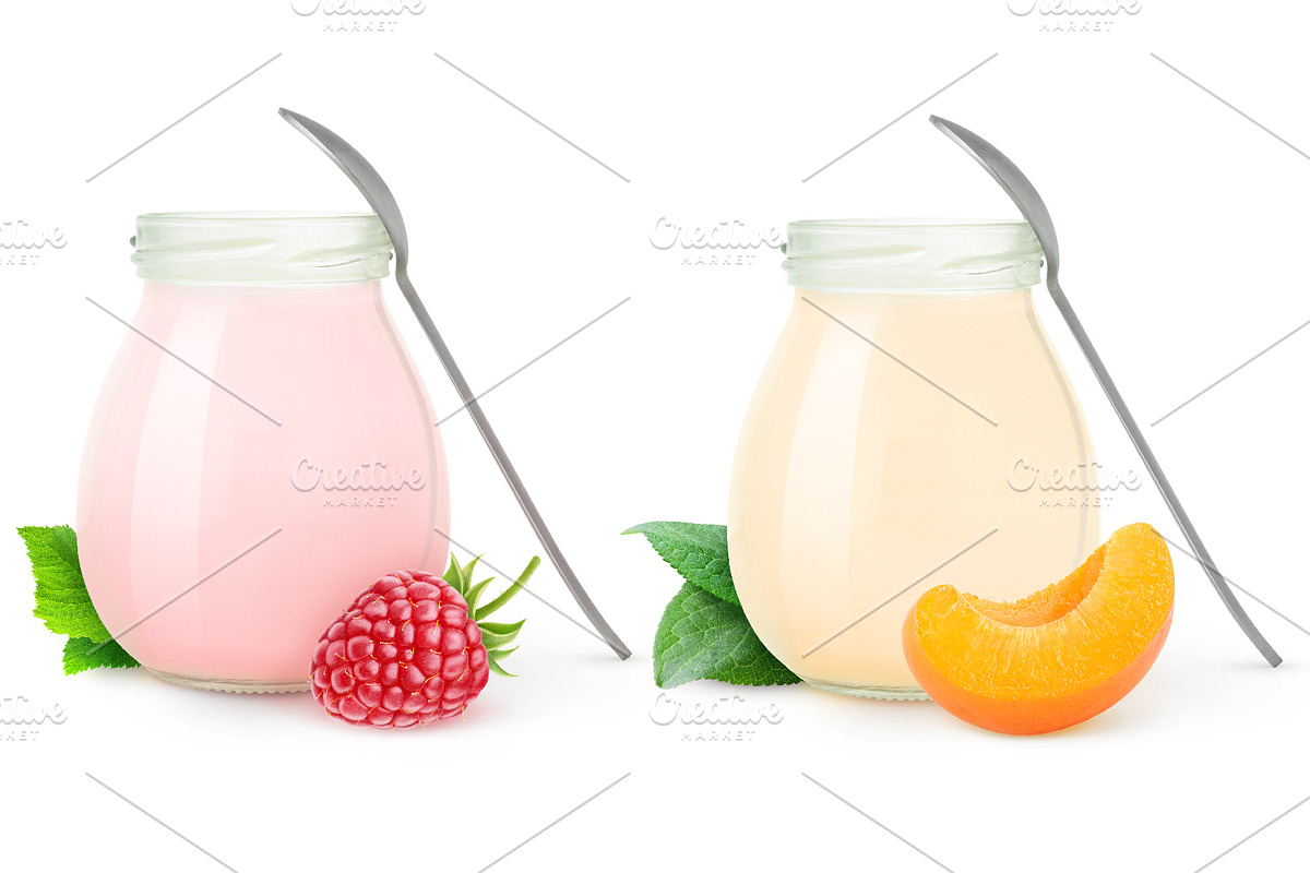 Fruit yogurts, an Object Graphic by Fruits+Veggies (Photo 3 of 3)