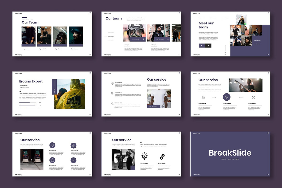 Ercana – Business Keynote Template, a Presentation Template by Dens Creative Studio (Photo 3 of 6)