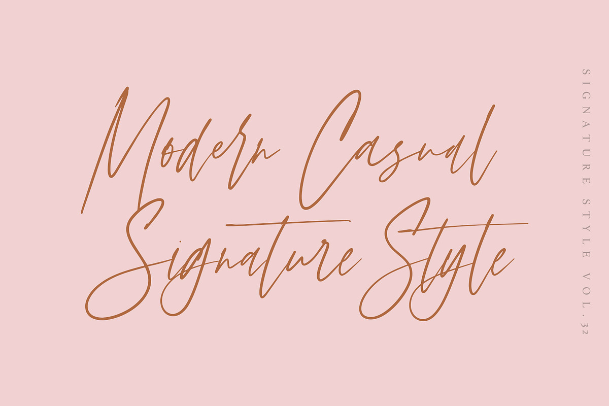 Anxiety - Signature Font, a Script Font by Megi Satyo Widodo (Photo 10 of 17)