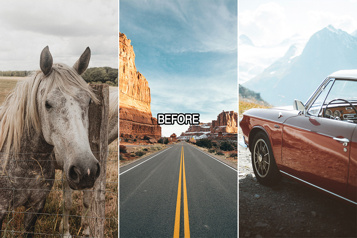 4 Vintage Warm Lightroom Presets, a Preset Add-On by Presets by Yevhen (Photo 2 of 11)