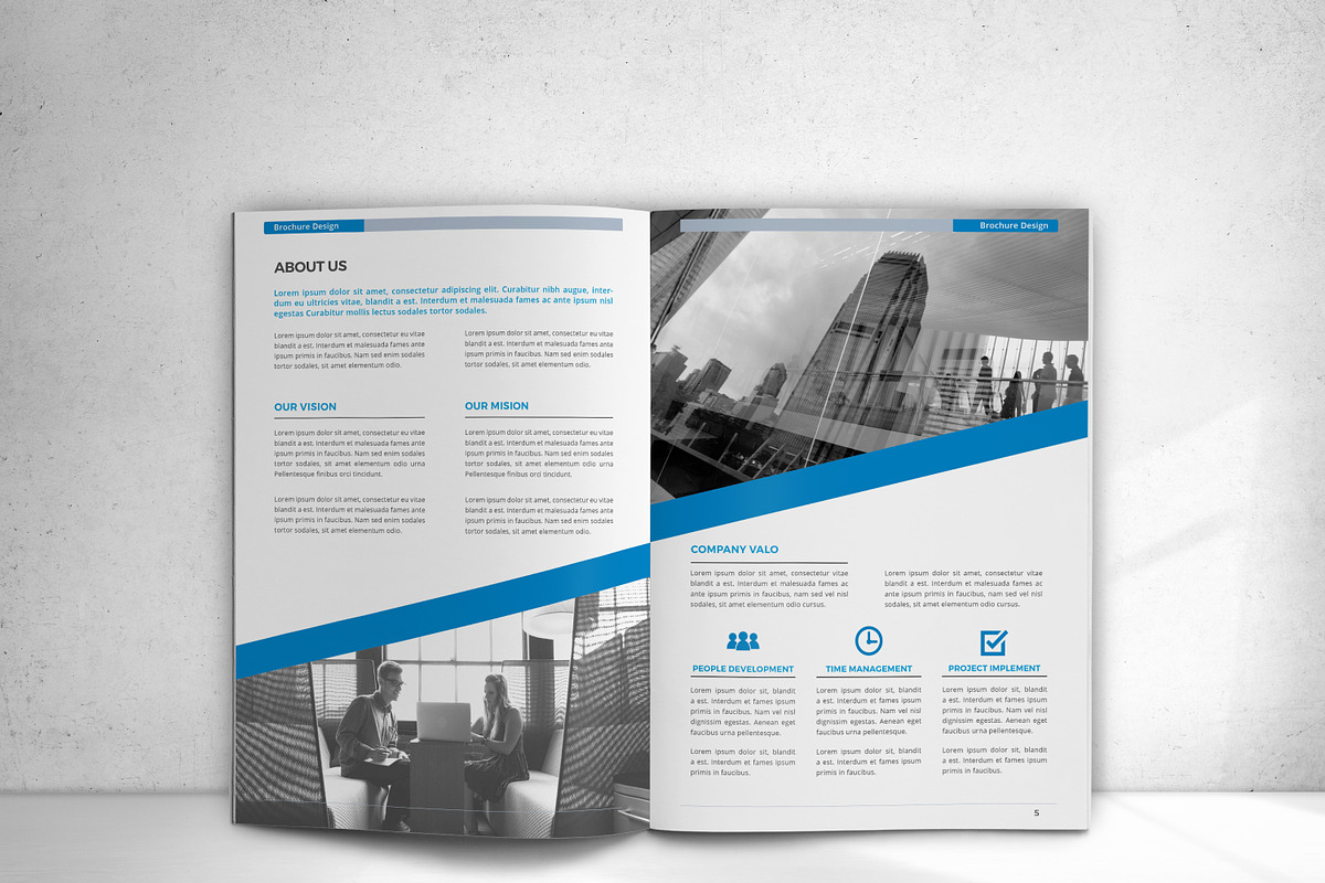 Annual Report, a Brochure Template by design_pick (Photo 7 of 17)