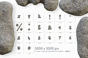 Rough Stone - 3D Lettering, a Graphic by MIIM (Thumbnail 7 of 7)