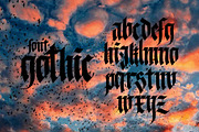 Vector! Gothic alphabet - 01, an Object Graphic by GeekClick (Thumbnail 2 of 6)