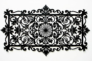 Elegant Laser Cut Floral Frames, an Illustration by abu67222 (Thumbnail 5 of 7)