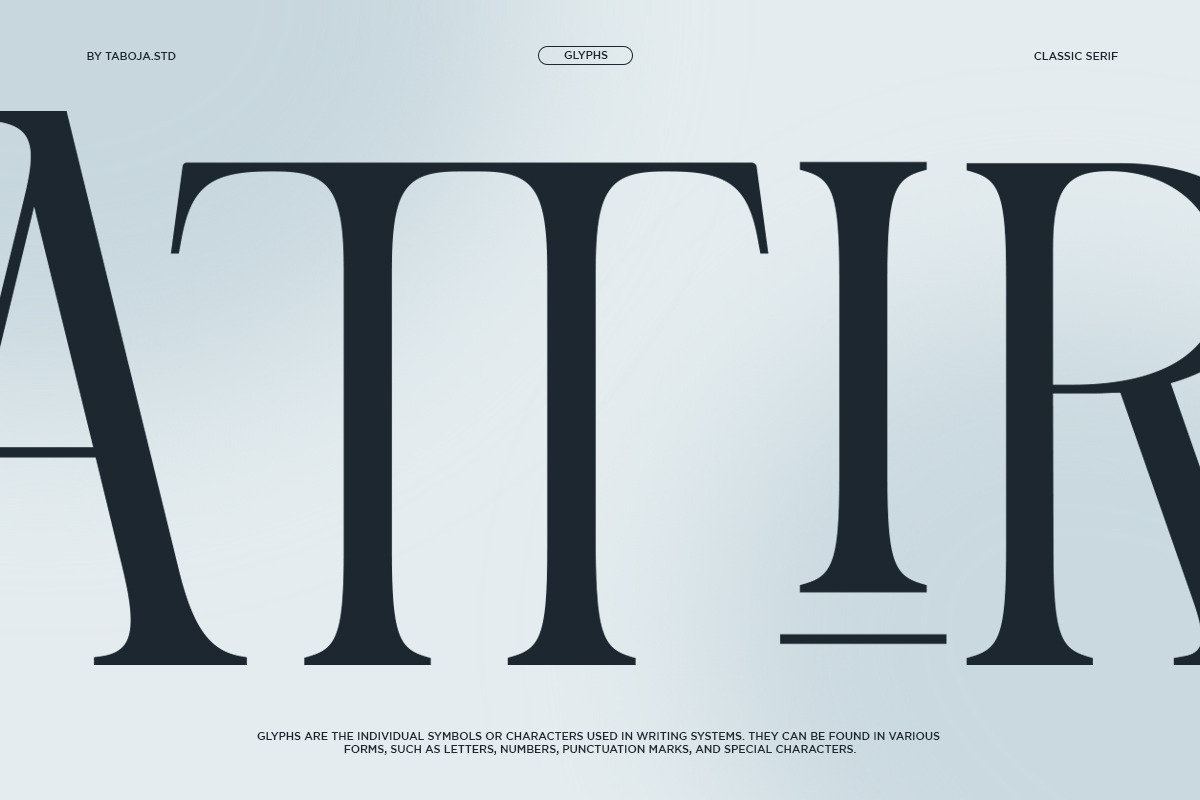 TBJ Nord Poem | Classic Roman Serif, a Serif Font by Taboja Studio (Photo 6 of 12)