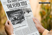 Photoshop Newspaper Template, a Flyer Template by Newspaper Templates (Thumbnail 5 of 5)
