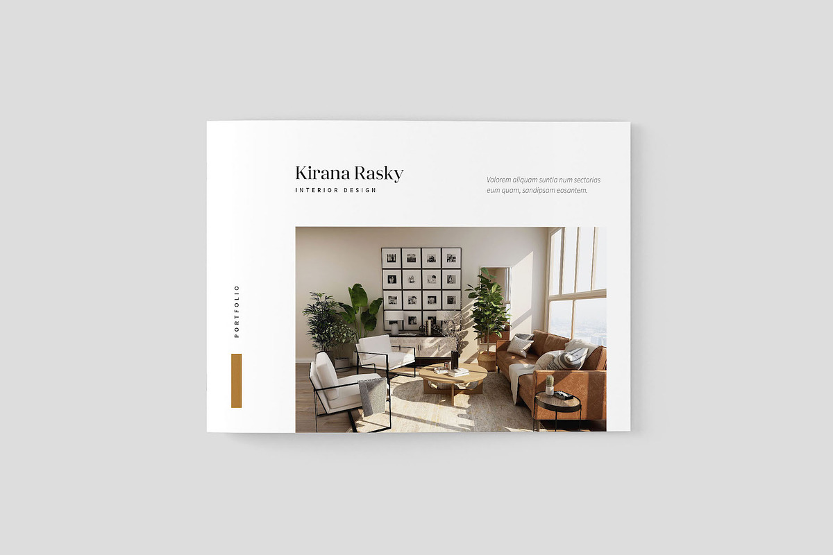 Kirana Interior Design Portfolio, a Brochure Template by Meenom (Photo 1 of 16)