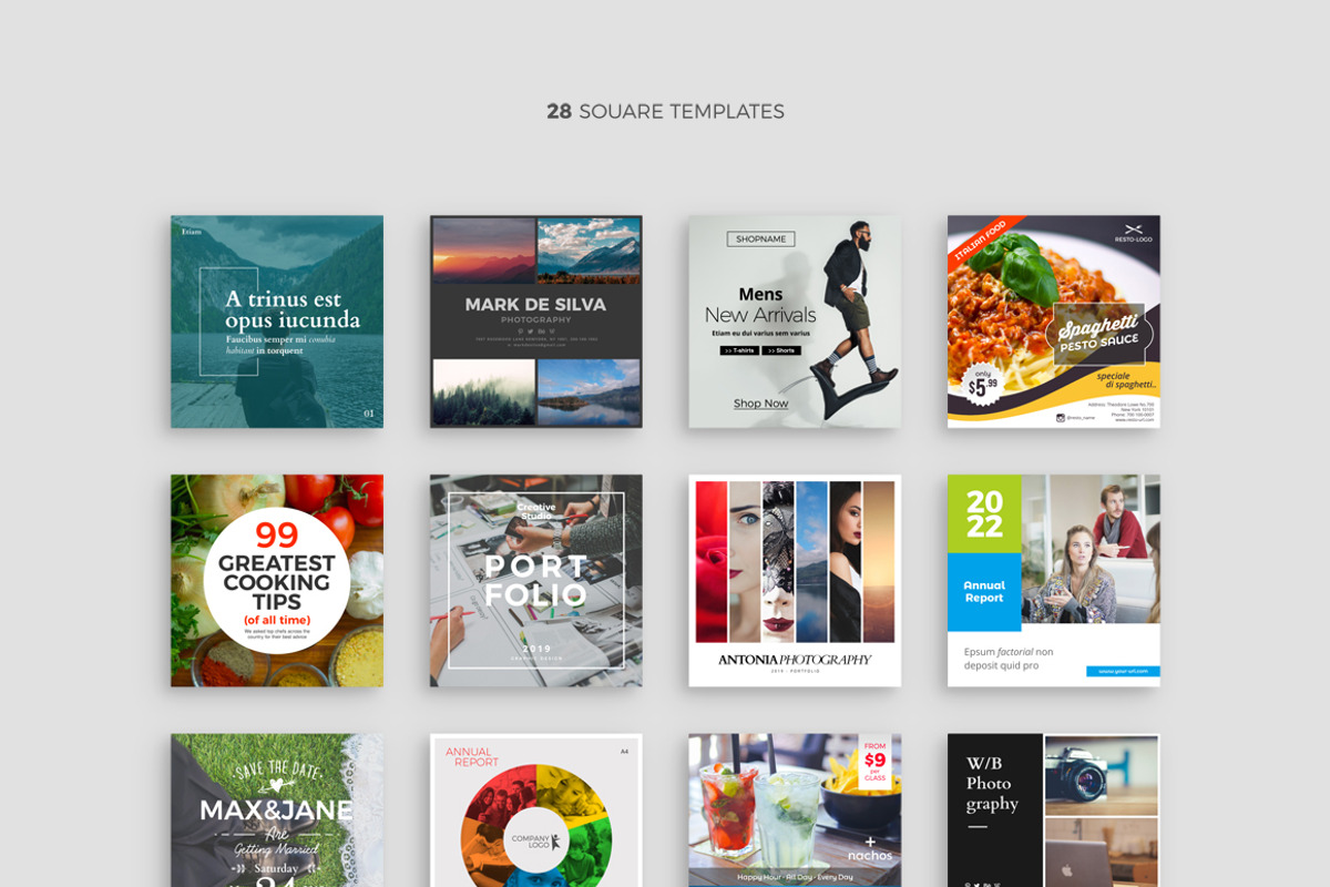 Creative Social Media Pack Vol.1, a Social Media Template by Studio Siv
