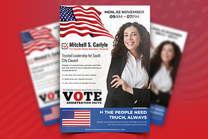 Political Campaign Flyer