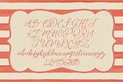 Amora Handmade Written Script, a Script Font by Fortunes Co (Thumbnail 2 of 13)