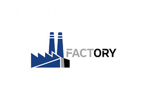 lue Industrial Factory, a Branding & Logo Template by Logocreative