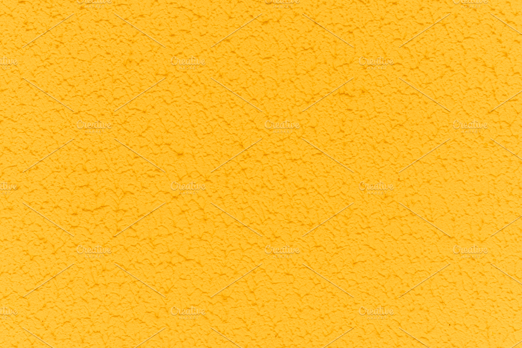 Colorful concrete wall, bright yellow vintage style of cement background paint, an Abstract Photo by nafood