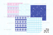 Snowy Patterns, a Pattern Graphic by GlamArtZhanna (Thumbnail 3 of 4)