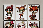 Twinkle Snow Holiday Love Clipart, an Illustration by one-touch (Thumbnail 6 of 16)