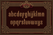 Kasatriyan Ancient Typeface, a Serif Font by Sitintahitam (Thumbnail 10 of 24)