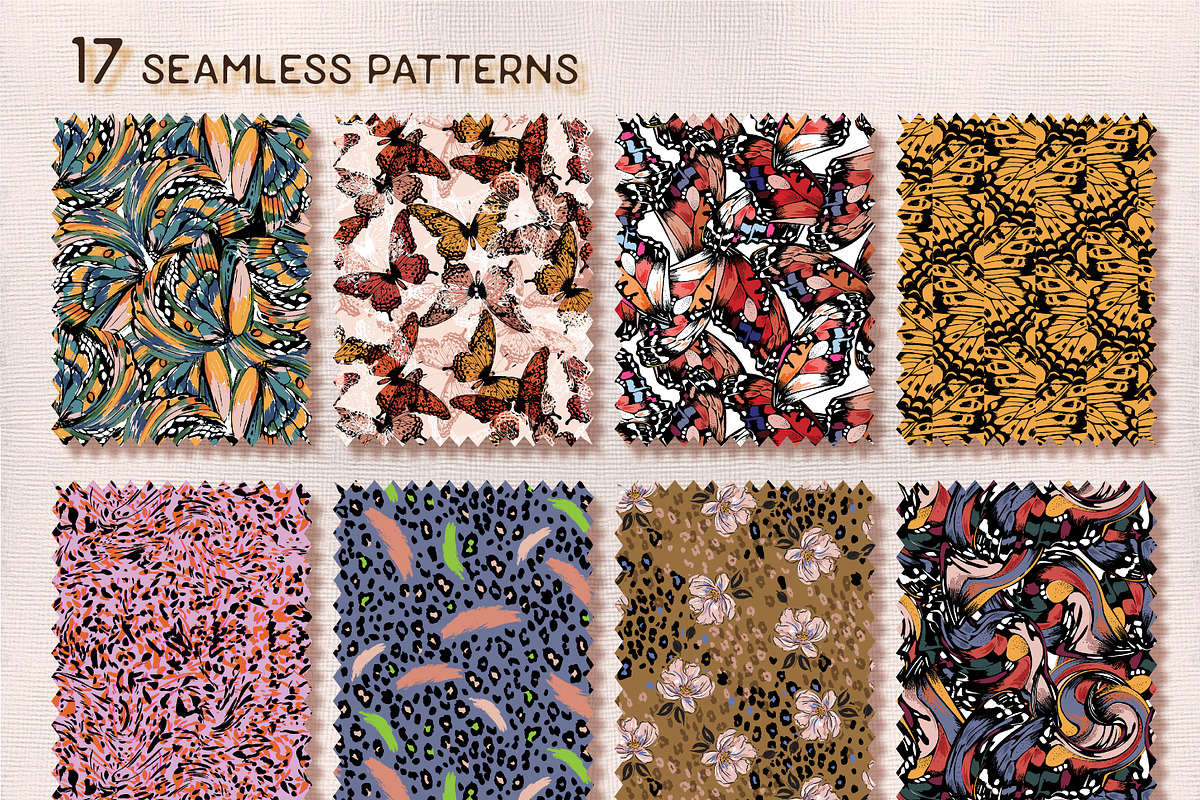 Exploded Skins  Collection, a Pattern Graphic by MSNTY STUDIOX (Photo 2 of 27)