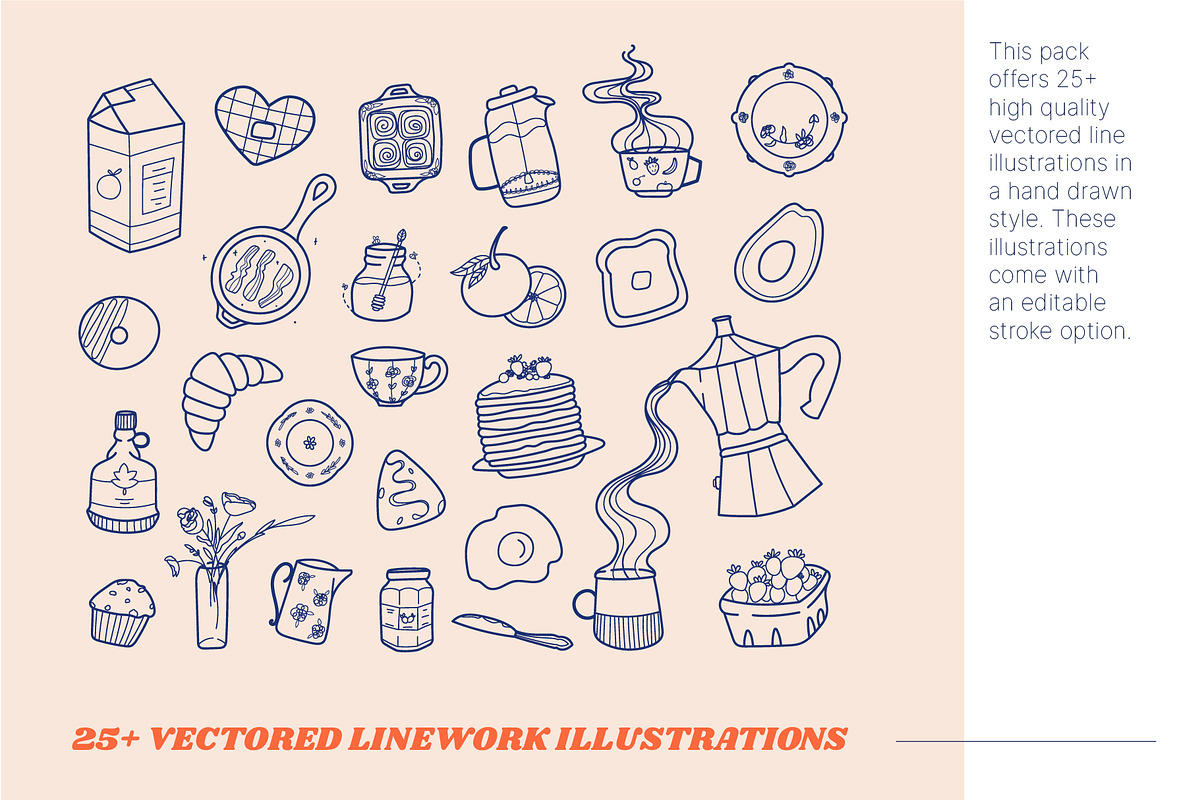 The Brunch Bunch Bundle, an Object Graphic by The Tattooed Illustrator (Photo 2 of 5)