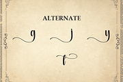 Vintage | Script Font, a Handwritten Font by Scratchones (Thumbnail 8 of 9)