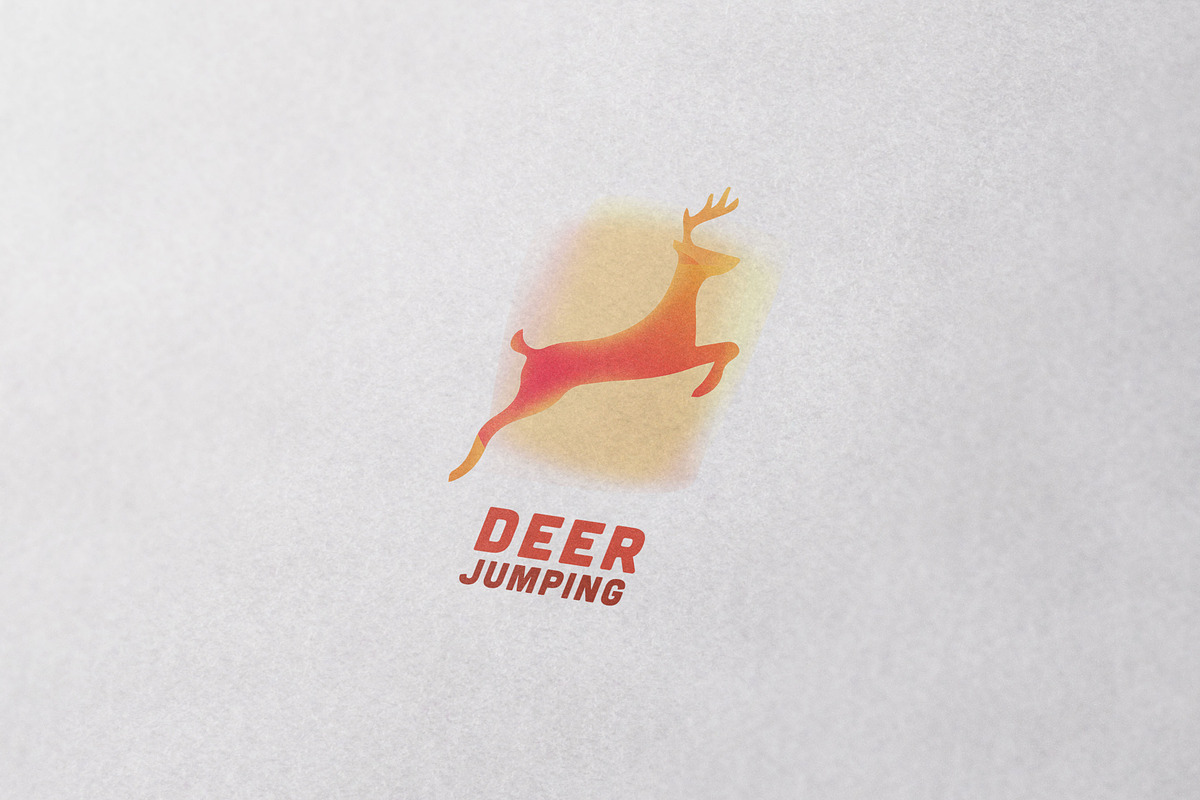Deer Logo Animal, a Branding & Logo Template by Nues Design (Photo 2 of 2)