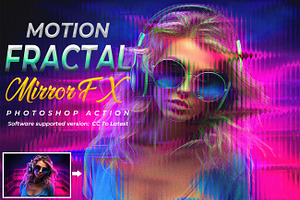 Motion Fractal Mirror FX, an Action Add-On by Studio Retouch