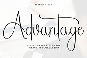 Advantage, a Handwritten Font by FreshTypeINK (Thumbnail 1 of 8)