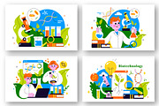 10 Biotechnology Illustration, a Technology Illustration by denayunebgt (Thumbnail 3 of 4)