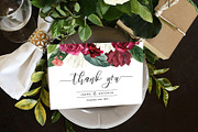 Thank You Card, an Invitation Template by ShineOnWedding (Thumbnail 5 of 11)