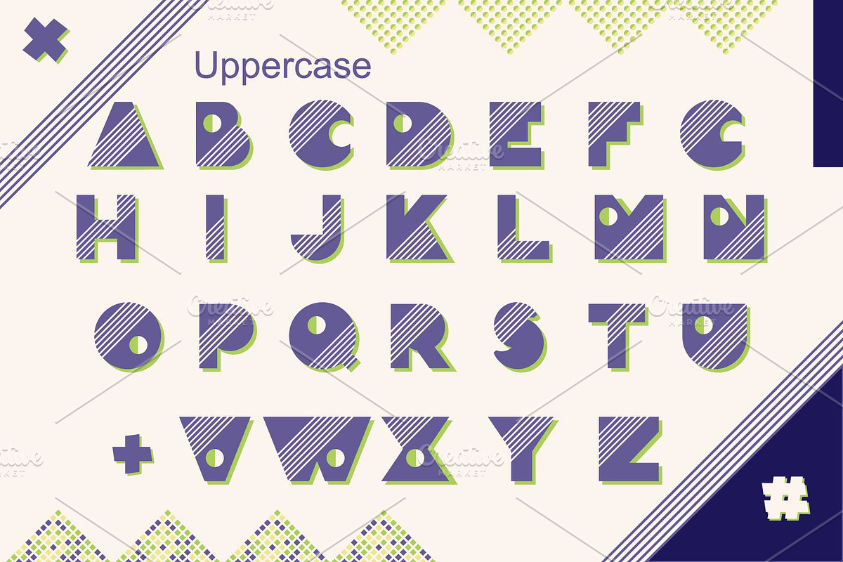 TrigonWeel color OTF font preview 2