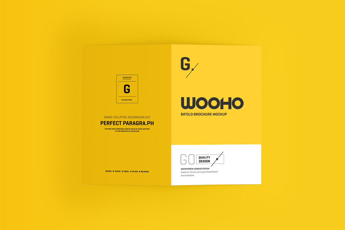 US Letter Bifold Brochure Mockup, a Mockup by Toasin Studio (Photo 8 of 8)