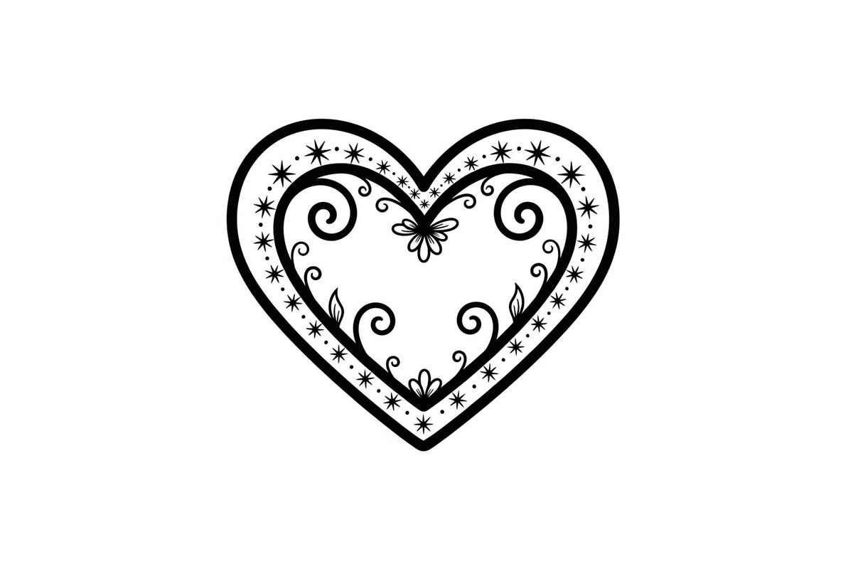 Ornate Heart Vector Bundle, an Illustration by Designs_River (Photo 26 of 51)