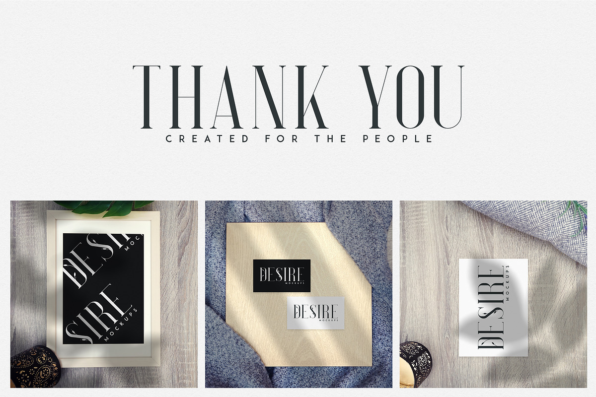Desire - Photorealistic mockups, a Product Mockup by VP Fonts (Photo 6 of 6)