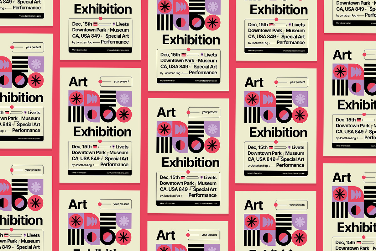 Artcross - Flyer, a Flyer Template by Poetjoek Creative (Photo 2 of 3)