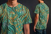 Seamless repeating pattern Safari, a Pattern Graphic by Alena Lazareva (Thumbnail 4 of 6)