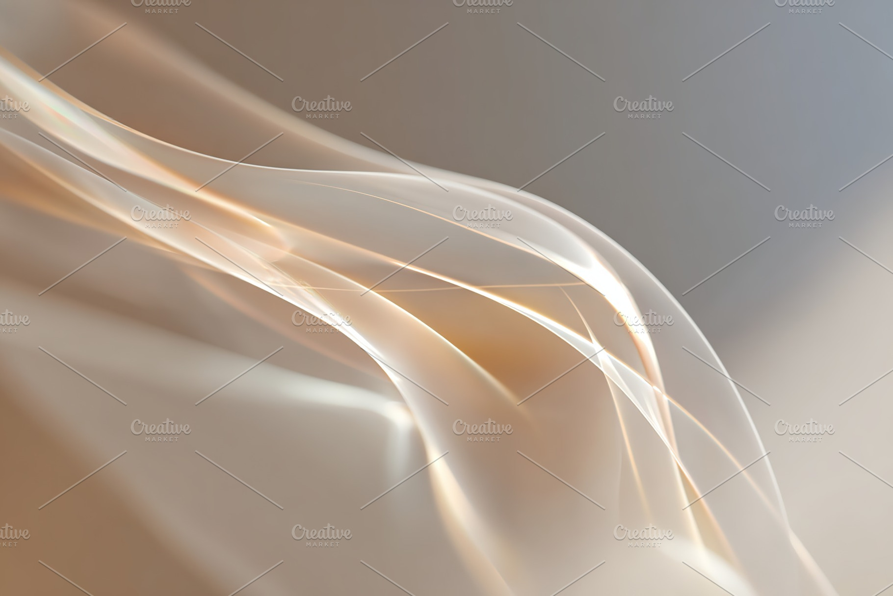 Soft wisps of fabric gently flowing in warm light create an elegant atmosphere, a Background Photo by AlyaAnd