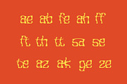 Essenkia - Curvy Display Font, a Sans Serif Font by Favo Write (Thumbnail 8 of 9)
