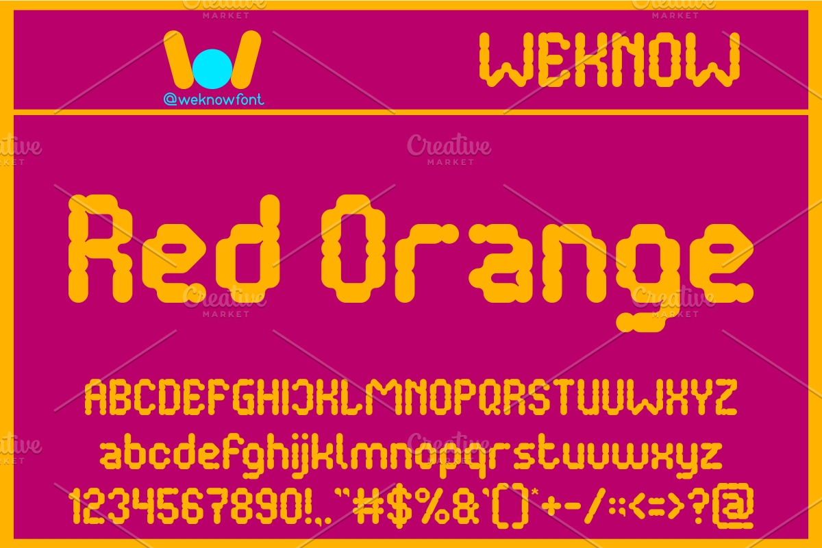 Battery font, a Font by weknow (Photo 4 of 5)