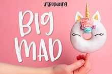 Big Mad - A Hand Lettered Font