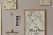 Melancholia - Minimalist Line Art, an Object Illustration by Purple (Thumbnail 5 of 10)