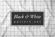Black&White Chalkboard Patterns, a Pattern Graphic by TanyaMakesART (Thumbnail 1 of 5)