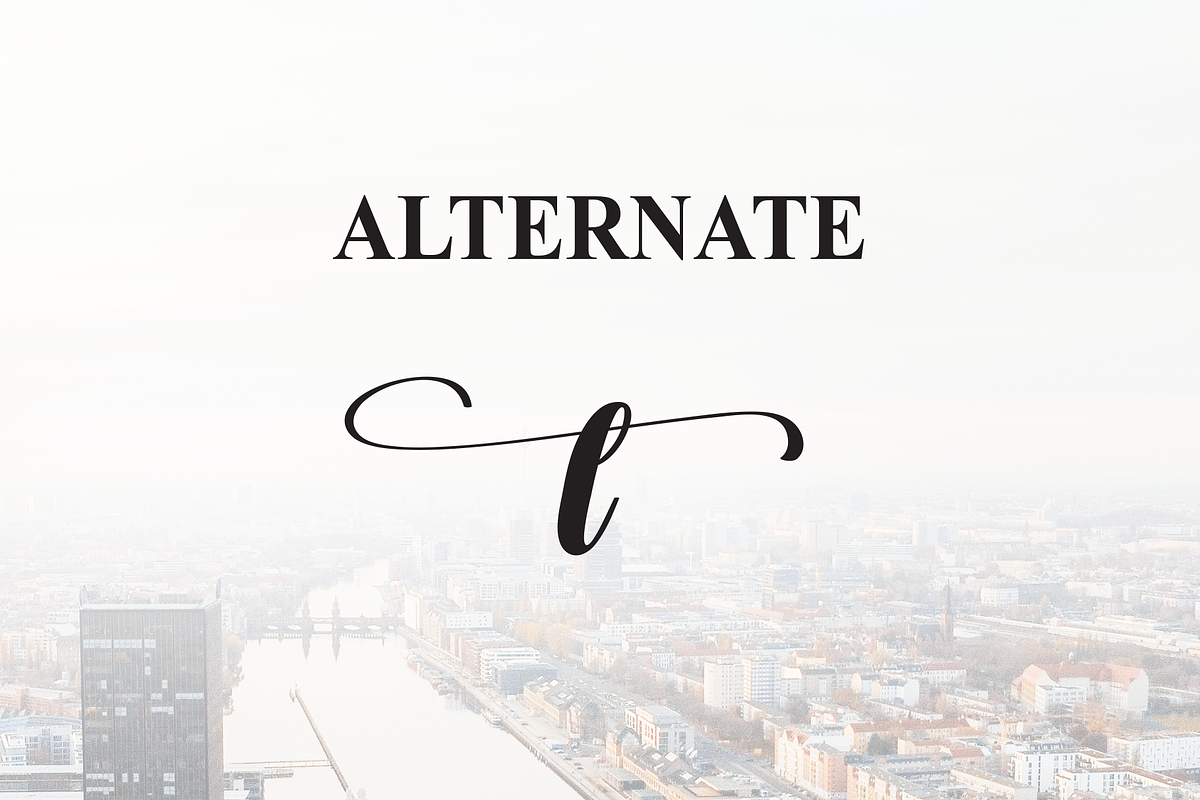 Leicester | Script Font, a Handwritten Font by Scratchones (Photo 8 of 9)