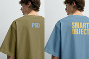 T-Shirt Mockup PSD - Back Close-Up, a Shirt Mockup by Rymden_Fl (Thumbnail 4 of 6)