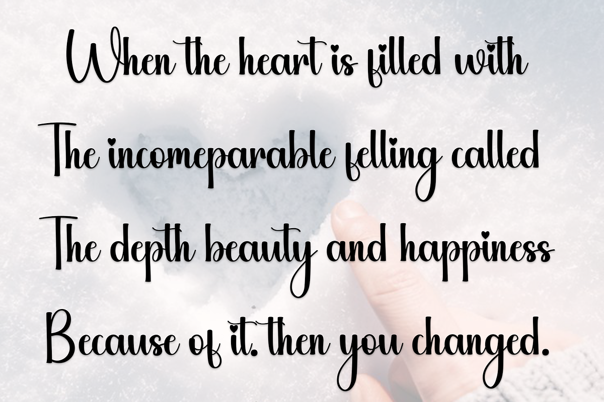 Blackink Calligraphy, a Handwritten Font by FreshTypeINK (Photo 8 of 8)